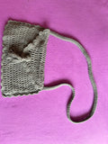 BOLSO BANDOLERA DE GANCILLO(BEIGE/TAUPE)